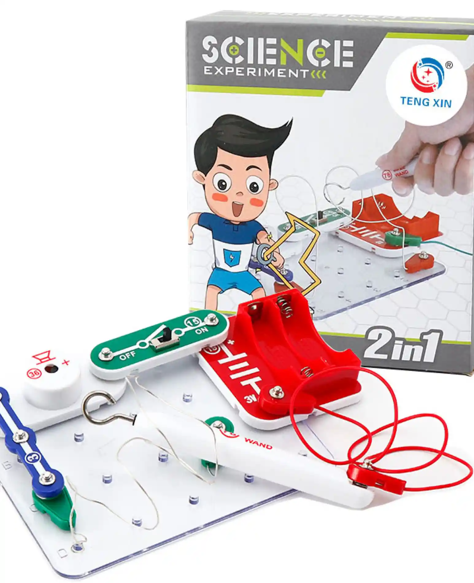 Electric Circuit Buzzer: A fun edu. science kit for kids