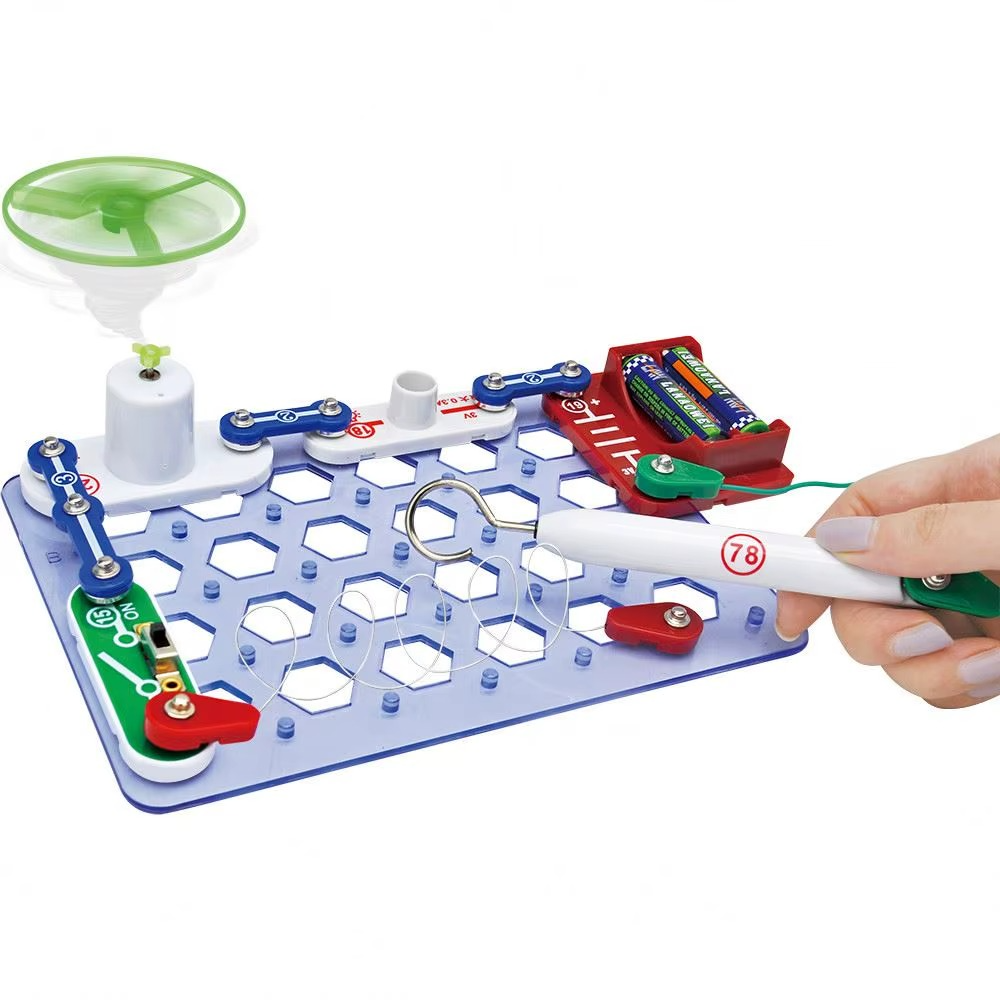 מעגל חשמלי - buzzer and fan תמונה